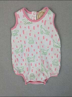 The Beaufort Bonnet Company TBBC Patton Play Bubble Puppy Paw-ty Size 0-3 months